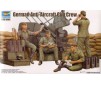 German Anti-Aircraft Gun Crew 1/35