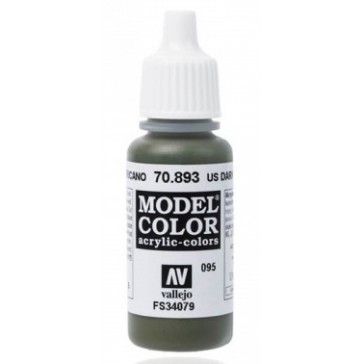 Acrylic paint Model Color (17ml) - Matt Us Dark Green