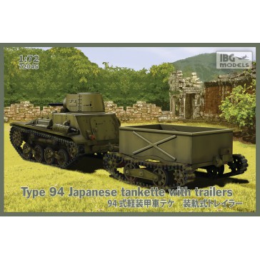 Type94 Jap.Tankette with trail.1/72