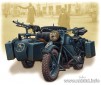 German Motorcycle WWII 1/35