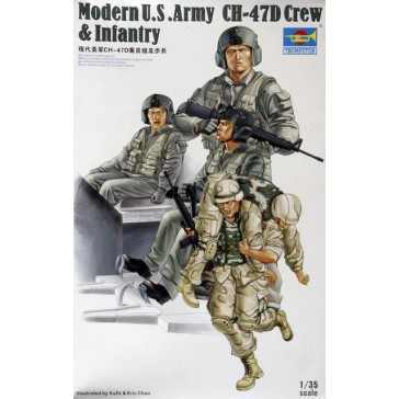 US CH-47D Crew & Inf.1/35