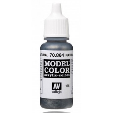 Acrylic paint Model Color (17ml) - Metallic Natural Steel