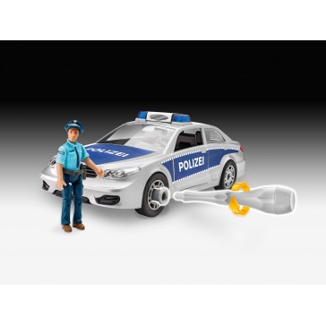 Véhicule de Police avec figurine