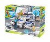 Voiture de police avec figurine 1:20