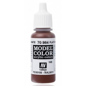 Peinture Acrylique Model Color (17ml) - Matt Flat Brown