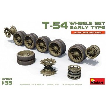 T-54 Wheels Set Early Type 1/35