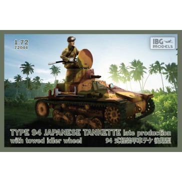 Type94 Jap.Tankette Late prod. 1/72