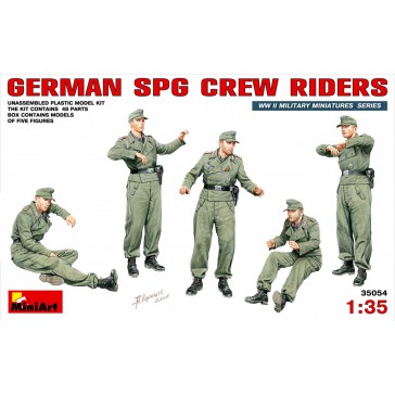 German SPG Crew Riders 1/35