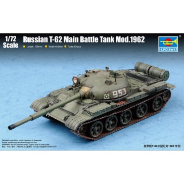 Russian T62 Main Battle 1962 1/72