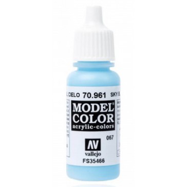 Acrylic paint Model Color (17ml) - Matt Sky Blue