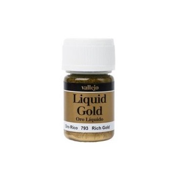 Acrylic Paint Model Color (35ml) - Rich Gold (Alcohol Based)