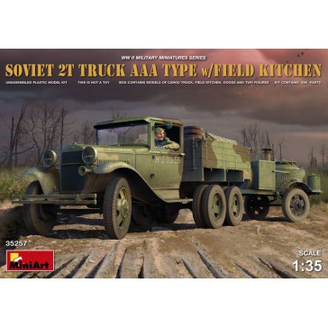 Sov.2T Truck AAA & Fiel Kitch. 1/35