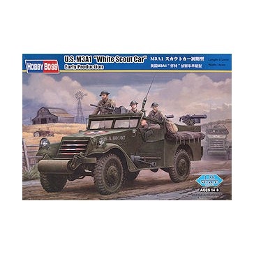 M3A1 Scout Car White Early Ver 1/35