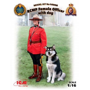 RCMP Female Officer with dog