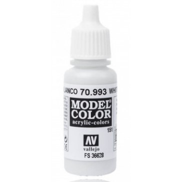 Acrylic paint Model Color (17ml) - Matt White Grey