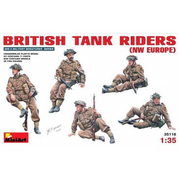 British Tank Riders 1/35