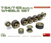 T54-55 Early Wheel Set 1/35