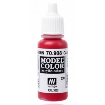 Acrylic paint Model Color (17ml) - Matt Carmine Red