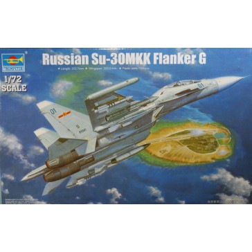 TRussian Su-30MKK Flanker G 1/72
