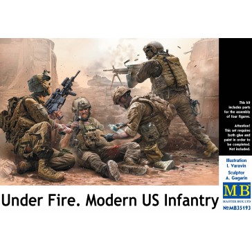 Under Fire. Modern US Infantry 1/35