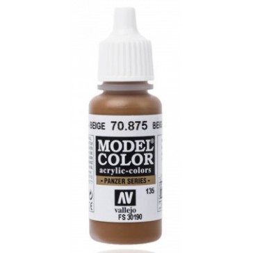 Acrylic paint Model Color (17ml) - Matt Beige Brown