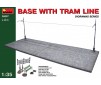 Base with Tram Line 1/35