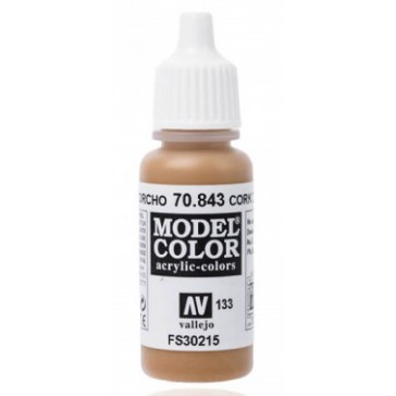 Acrylic paint Model Color (17ml) - Matt Cork Brown