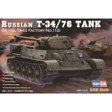 Russian T-34/76 '42 No.112 1/48
