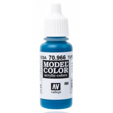 Acrylic paint Model Color (17ml) - Matt Turquoise