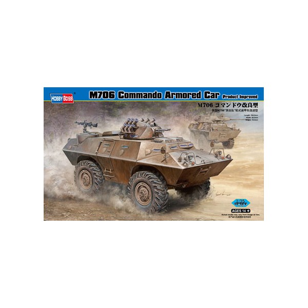M706 Commando Armored Car Product Improved Kit 82419 Hobbyboss 1:35 