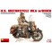 U.S.Motorcycle WLA with Rider 1/35