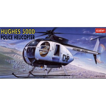 HUGHES 500D POLICE 1/48