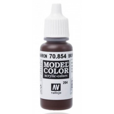 DISC.. Acrylic paint Model Color (17ml) - Glaze Brown Glaze