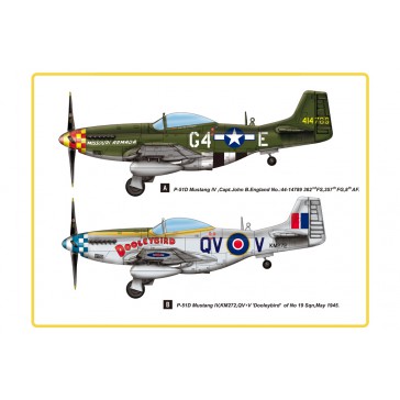 P-51D Mustang IV Fighter 1/48