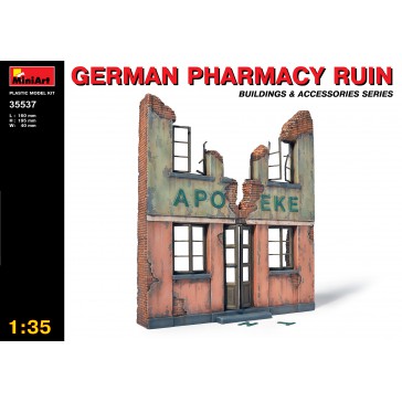 German Pharmacy Ruin 1/35