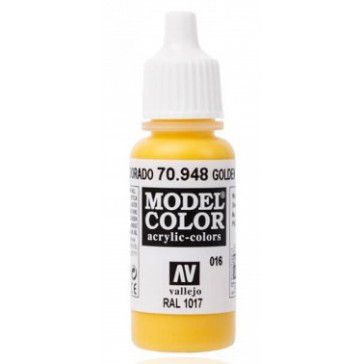 Peinture Acrylique Model Color (17ml) - Matt Golden Yellow