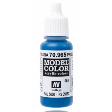 Peinture Acrylique Model Color (17ml) - Matt Prussian Blue