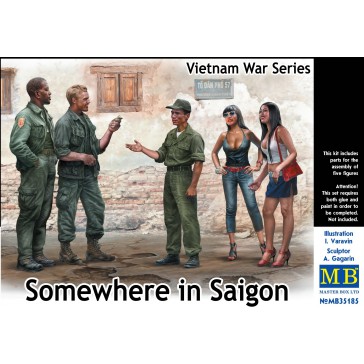 Somewhere in Saigon, Viet. War 1/35