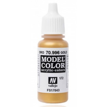 Acrylic paint Model Color (17ml) - Metallic Gold