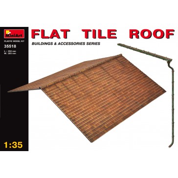 Flat Tile Roof 1/35