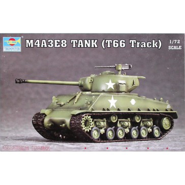 M4A3E8 Tank T66 Track1/72