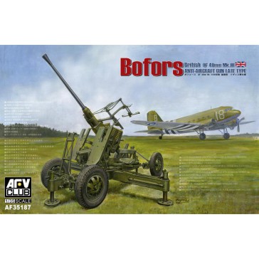 Brit.Bofors 40mm MK III AA Gun 1/35