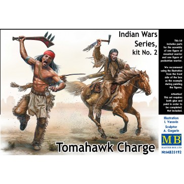 Tomahawk Charge Indian War n°2  1/35