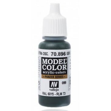Acrylic paint Model Color (17ml) - Matt Ger.Cam.Extra Dark Green