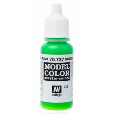 DISC.. Peinture Acrylique Model Color (17ml) - Fluorescent Green Fluo