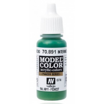 Acrylic paint Model Color (17ml) - Matt Intermediate Green
