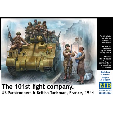 101th. Light Comp. Para        1/35