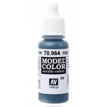 Peinture Acrylique Model Color (17ml) - Matt Field Blue