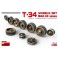 T-34 Wheels Set. 1942-43 1/35