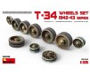 T-34 Wheels Set. 1942-43 1/35